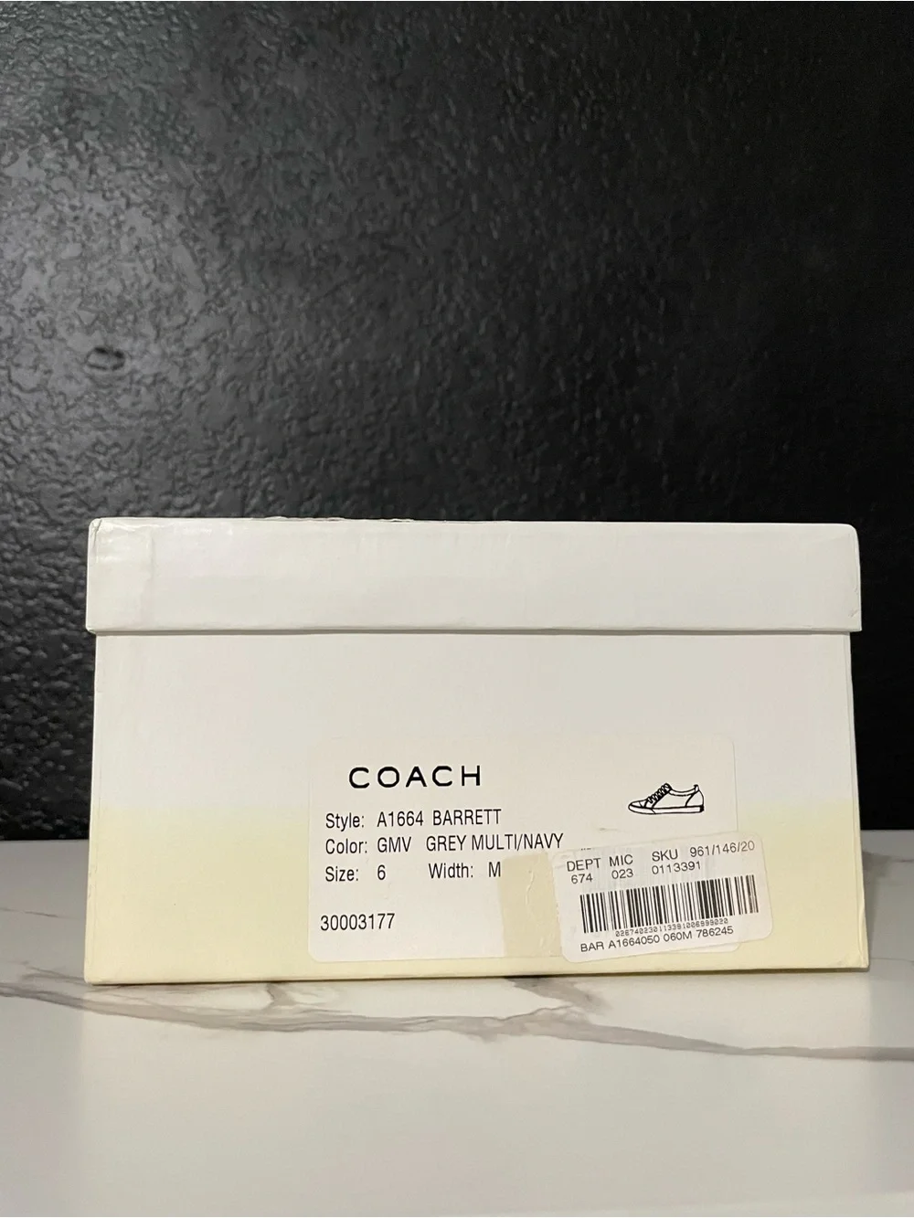 Coach barrett a1664